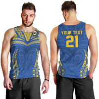 Custom Oceania Football Solomon Kings Men Tank Top Polynesian Tribal Pattern LT9 - Polynesian Pride