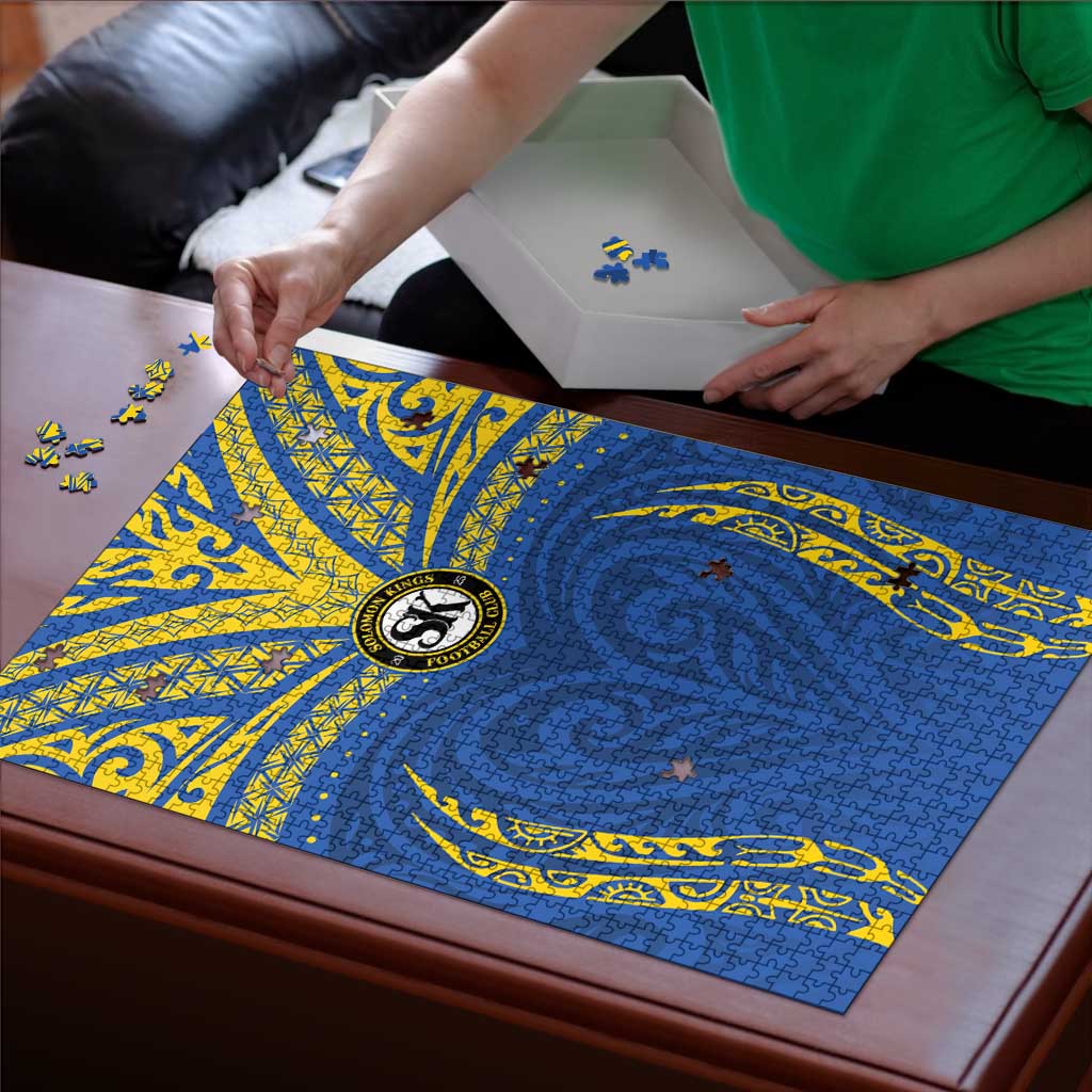 Oceania Football Solomon Kings Puzzle Polynesian Tribal Pattern LT9 - Polynesian Pride
