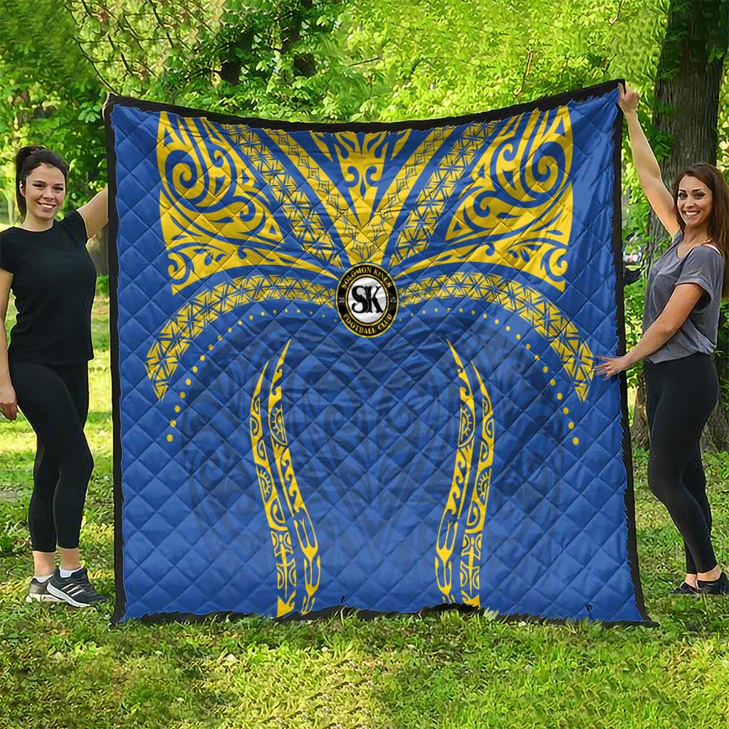 Oceania Football Solomon Kings Quilt Polynesian Tribal Pattern LT9 - Polynesian Pride