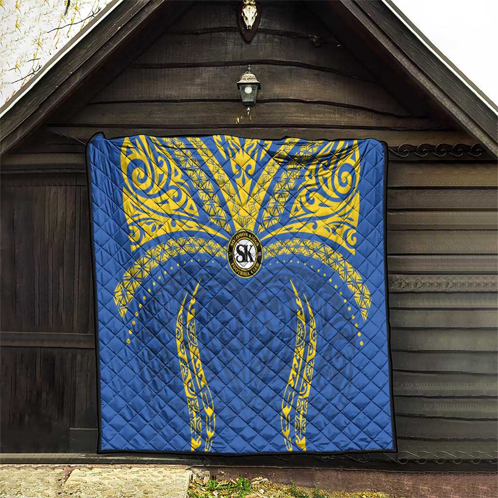 Oceania Football Solomon Kings Quilt Polynesian Tribal Pattern LT9 - Polynesian Pride