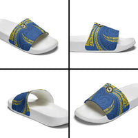 Oceania Football Solomon Kings Slide Sandals Polynesian Tribal Pattern LT9 - Polynesian Pride