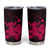 Pink Hawaiian Hibiscus Shaka Sign Tumbler Cup