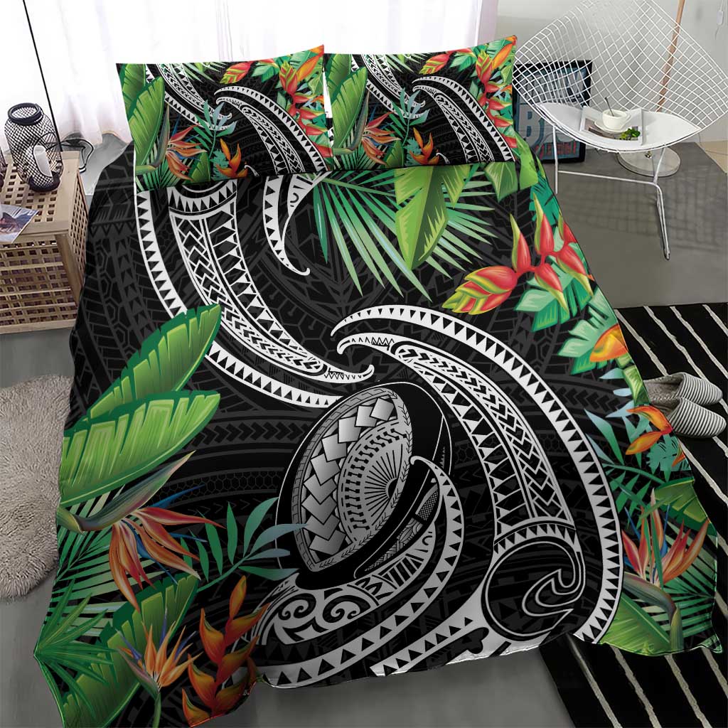 Polynesian Pacific Rugby Tribal Bedding Set Tropical Vibe LT9 - Polynesian Pride
