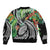 Polynesian Pacific Rugby Tribal Bomber Jacket Tropical Vibe