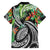 Polynesian Pacific Rugby Tribal Family Matching Long Sleeve Bodycon Dress and Hawaiian Shirt Tropical Vibe