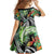 Polynesian Pacific Rugby Tribal Family Matching Mermaid Dress and Hawaiian Shirt Tropical Vibe