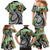 Polynesian Pacific Rugby Tribal Family Matching Mermaid Dress and Hawaiian Shirt Tropical Vibe