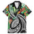 Polynesian Pacific Rugby Tribal Family Matching Mermaid Dress and Hawaiian Shirt Tropical Vibe