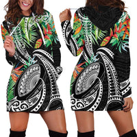 Polynesian Pacific Rugby Tribal Hoodie Dress Tropical Vibe LT9 - Polynesian Pride
