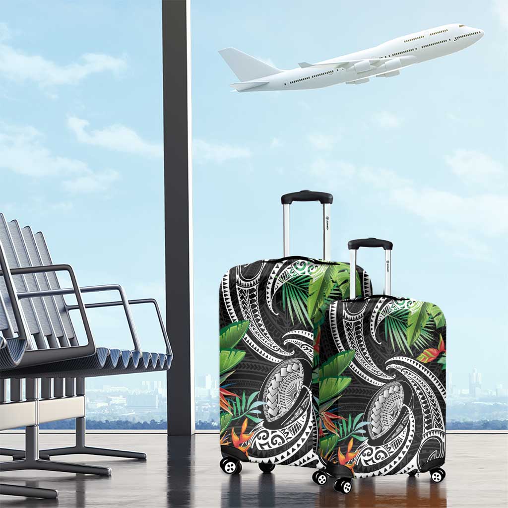 Polynesian Pacific Rugby Tribal Luggage Cover Tropical Vibe LT9 - Polynesian Pride