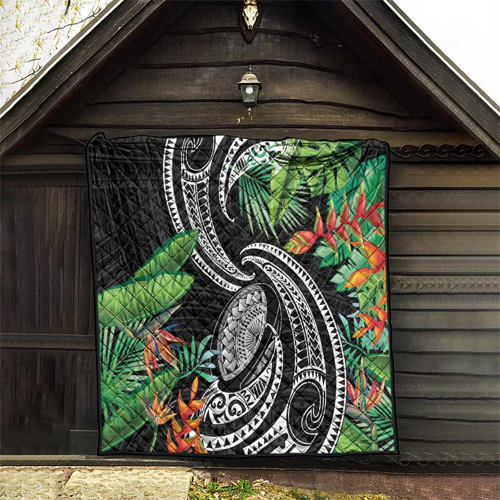 Polynesian Pacific Rugby Tribal Quilt Tropical Vibe LT9 - Polynesian Pride