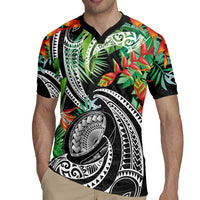 Polynesian Pacific Rugby Tribal Rugby Jersey Tropical Vibe LT9 - Polynesian Pride
