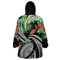 Polynesian Pacific Rugby Tribal Wearable Blanket Hoodie Tropical Vibe LT9 - Polynesian Pride