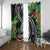 Polynesian Pacific Rugby Tribal Window Curtain Tropical Vibe