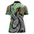 Polynesian Pacific Rugby Tribal Women Polo Shirt Tropical Vibe