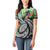 Polynesian Pacific Rugby Tribal Women Polo Shirt Tropical Vibe