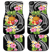 Hau'oli Makahiki Hou Car Mats Aloha Pineapple Tropical Vibe LT9 - Polynesian Pride