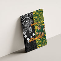 Custom New Zealand vs South Africa Canvas Wall Art Rugby Rivalry Two Nations One Battle LT9 - Polynesian Pride