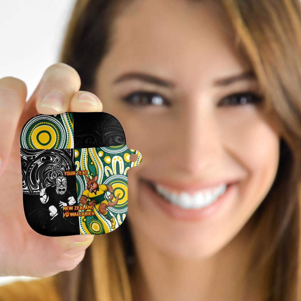 Custom Australia vs New Zealand AirPods Case Rugby Rivalry Two Nations One Battle LT9 - Polynesian Pride