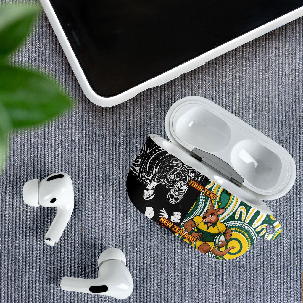 Custom Australia vs New Zealand AirPods Case Rugby Rivalry Two Nations One Battle LT9 - Polynesian Pride