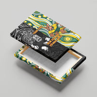Custom Australia vs New Zealand Canvas Wall Art Rugby Rivalry Two Nations One Battle LT9 - Polynesian Pride