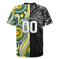 Custom Australia vs New Zealand Rugby Jersey Rugby Rivalry Two Nations One Battle LT9 - Polynesian Pride