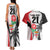 Custom Fiji England Rugby Couples Matching Tank Maxi Dress and Hawaiian Shirt Tapa Pattern and Rose Flower World Cup 2023 LT9 - Polynesian Pride