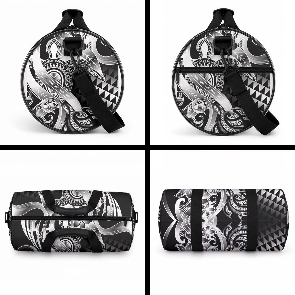 Aloha Black Tribal Honu Tattoo Duffle Bag LT9 - Polynesian Pride