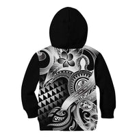 Aloha Black Tribal Honu Tattoo Kid Hoodie LT9 - Polynesian Pride