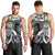 Aloha Black Tribal Honu Tattoo Men Tank Top