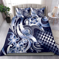Aloha Blue Tribal Honu Tattoo Bedding Set LT9 - Polynesian Pride