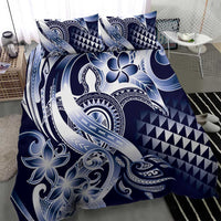 Aloha Blue Tribal Honu Tattoo Bedding Set LT9 - Polynesian Pride