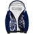 Aloha Blue Tribal Honu Tattoo Sherpa Hoodie