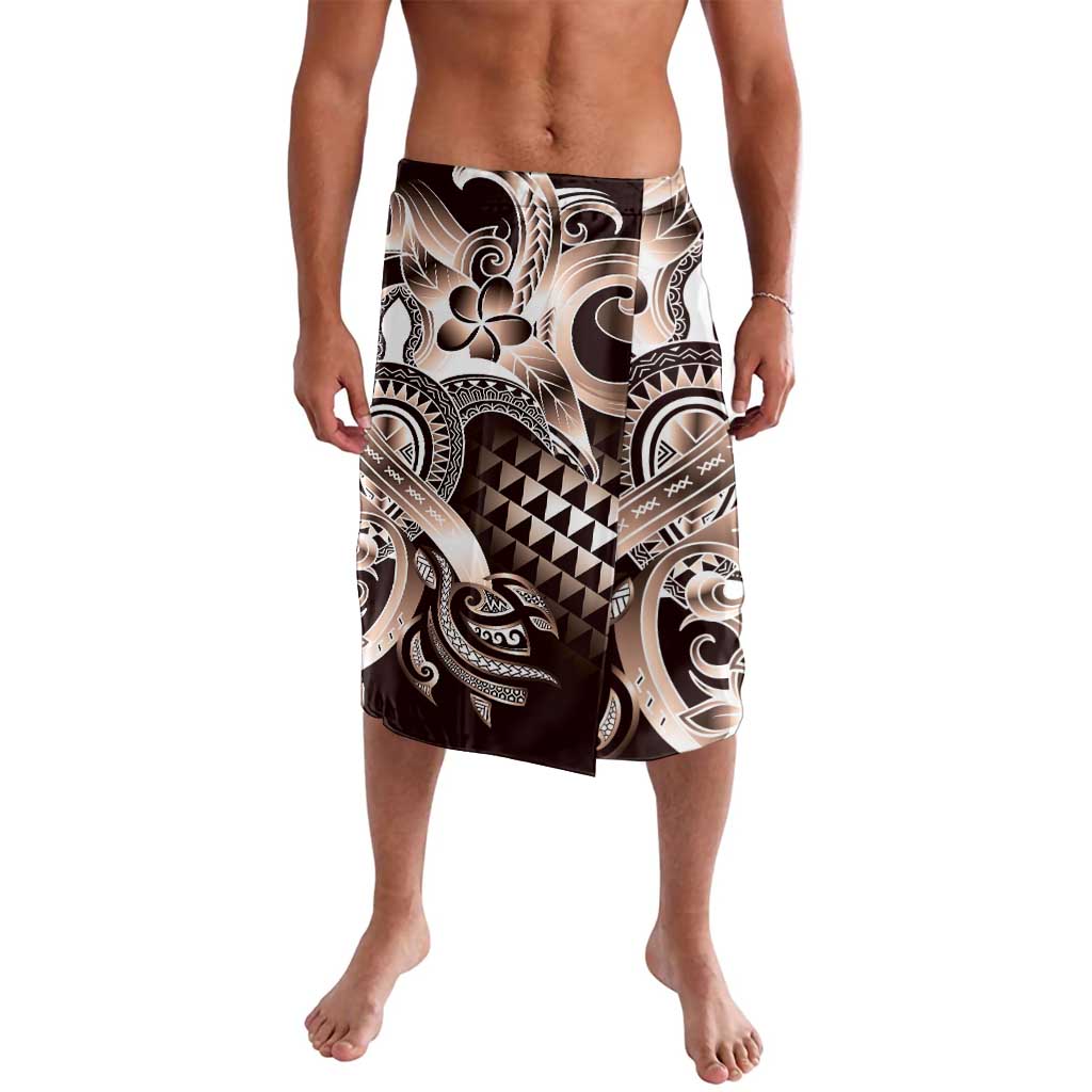Aloha Mocha Mousse Tribal Honu Tattoo Lavalava LT9 Mocha Mousse - Polynesian Pride