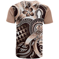 Aloha Mocha Mousse Tribal Honu Tattoo T Shirt LT9 - Polynesian Pride