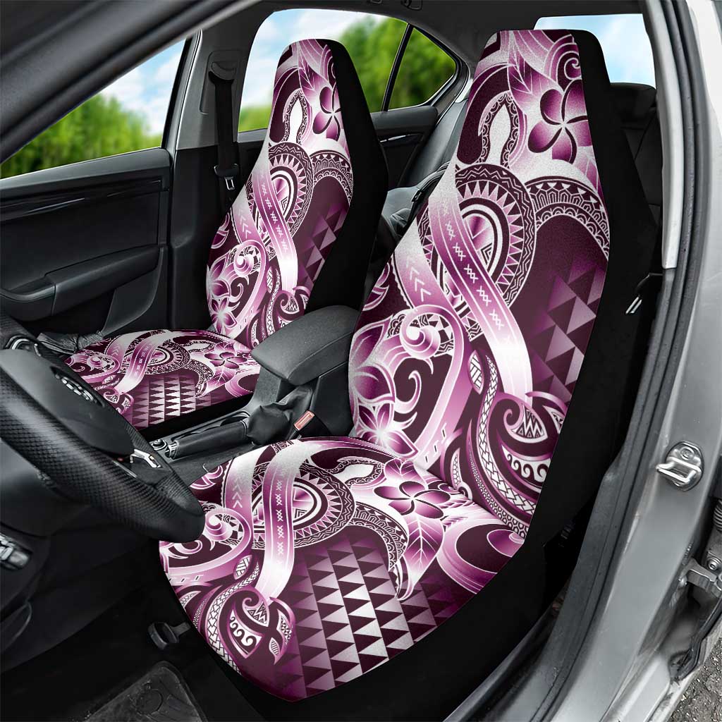 Aloha Pink Tribal Honu Tattoo Car Seat Cover LT9 - Polynesian Pride