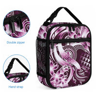 Aloha Pink Tribal Honu Tattoo Lunch Bag LT9 - Polynesian Pride