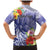 Personalised Chuuk States Humpback Whale Family Matching Mermaid Dress and Hawaiian Shirt Polynesian Tropical Flowers