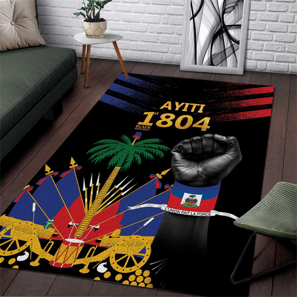 Haiti Independence Day Area Rug The First Black Republic Since 1804