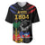 Haiti Independence Day Baseball Jersey The First Black Republic Since 1804