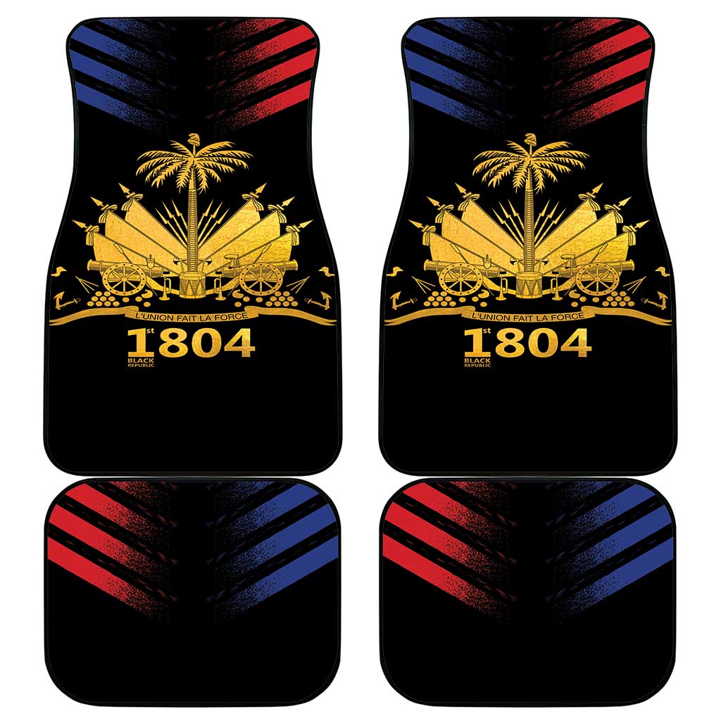 Haiti Independence Day Car Mats The First Black Republic Since 1804 LT9 - Polynesian Pride