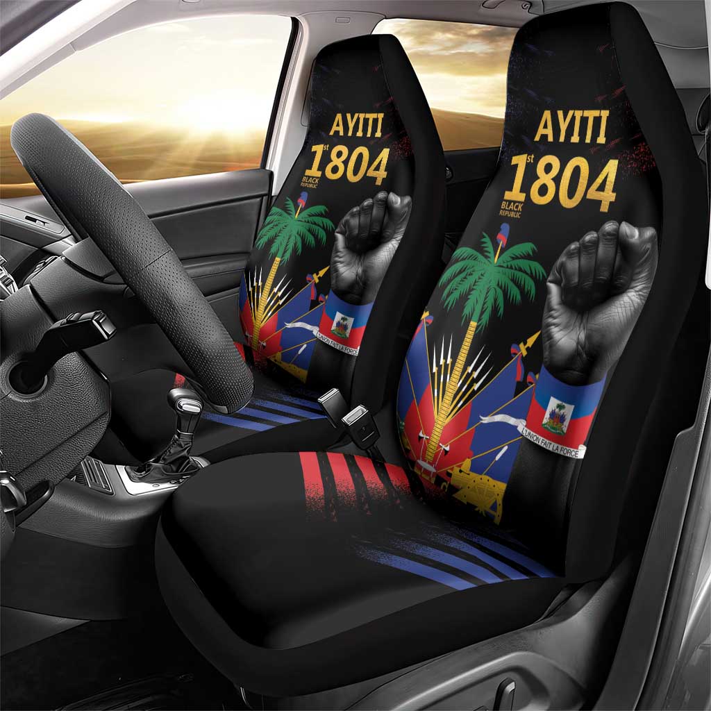 Haiti Independence Day Car Seat Cover The First Black Republic Since 1804 LT9 - Polynesian Pride