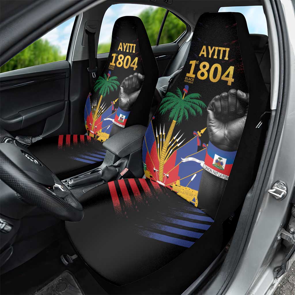 Haiti Independence Day Car Seat Cover The First Black Republic Since 1804 LT9 - Polynesian Pride