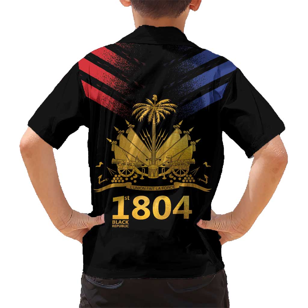 Haiti Independence Day Kid Hawaiian Shirt The First Black Republic Since 1804 LT9 - Polynesian Pride
