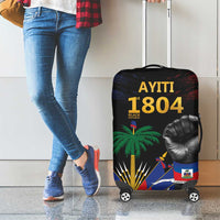 Haiti Independence Day Luggage Cover The First Black Republic Since 1804 LT9 - Polynesian Pride