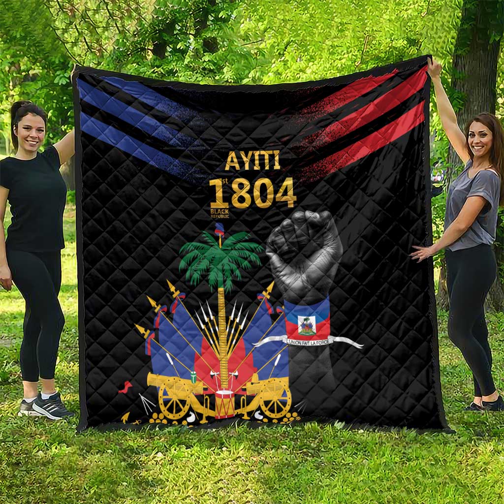 Haiti Independence Day Quilt The First Black Republic Since 1804 LT9 - Polynesian Pride