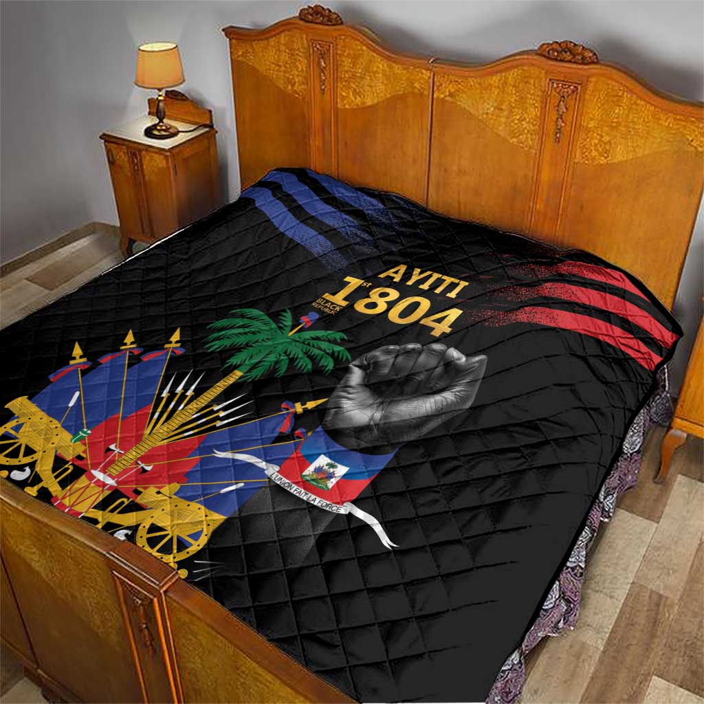 Haiti Independence Day Quilt The First Black Republic Since 1804 LT9 - Polynesian Pride