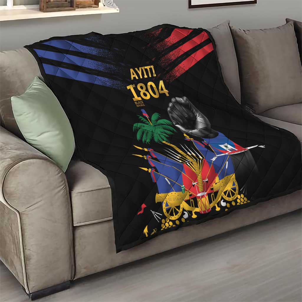 Haiti Independence Day Quilt The First Black Republic Since 1804 LT9 - Polynesian Pride