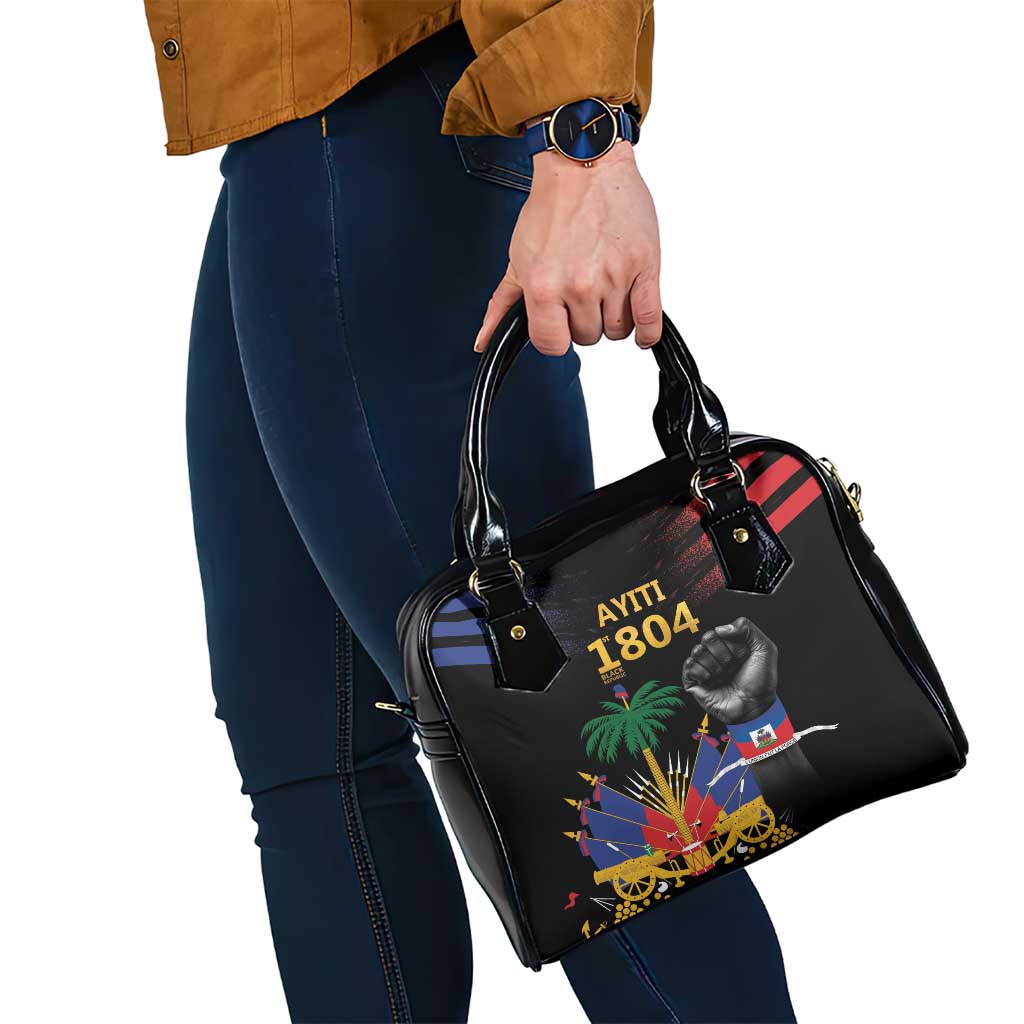 Haiti Independence Day Shoulder Handbag The First Black Republic Since 1804 LT9 - Polynesian Pride