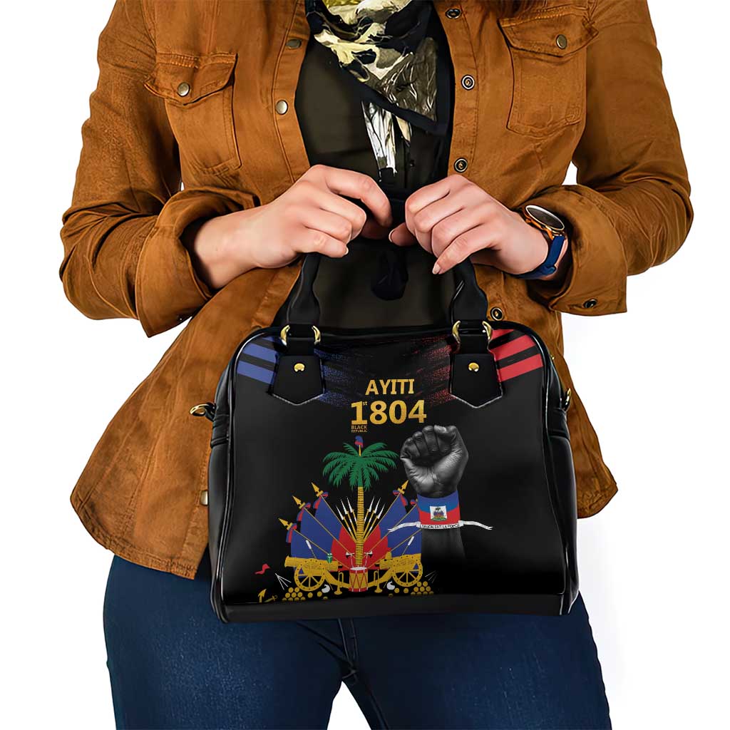 Haiti Independence Day Shoulder Handbag The First Black Republic Since 1804 LT9 - Polynesian Pride